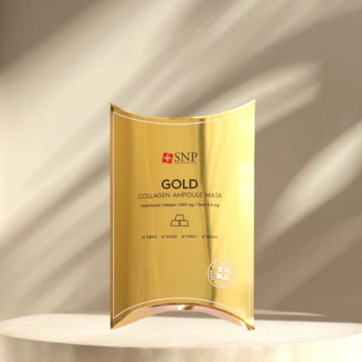 SNP Gold Collagen Moisture Ampoule Mask - Image 8