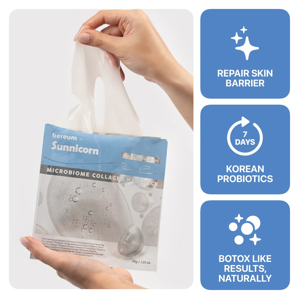 Sunnicorn Microbiome Collagen Mask - Image 2