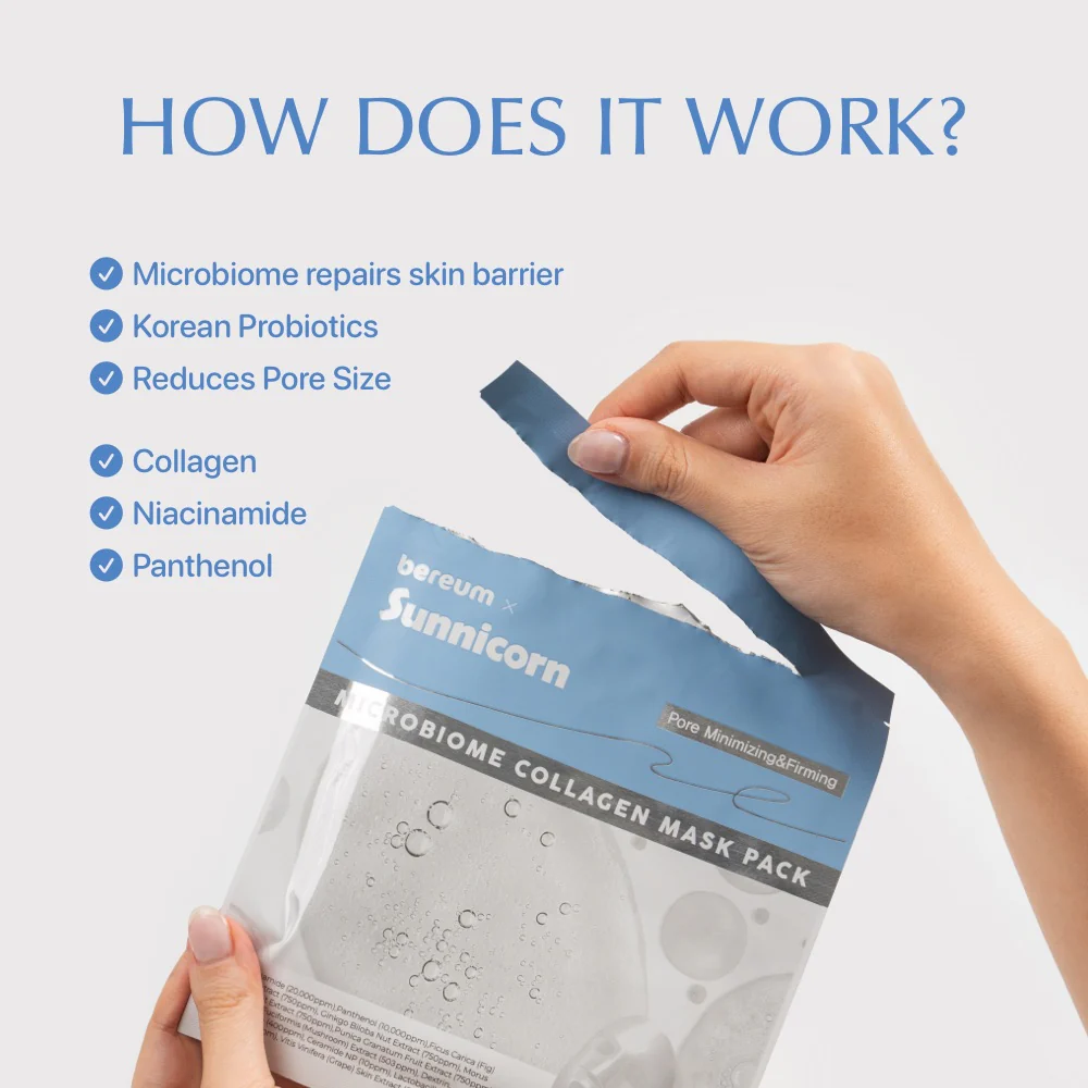 Sunnicorn Microbiome Collagen Mask - Image 6