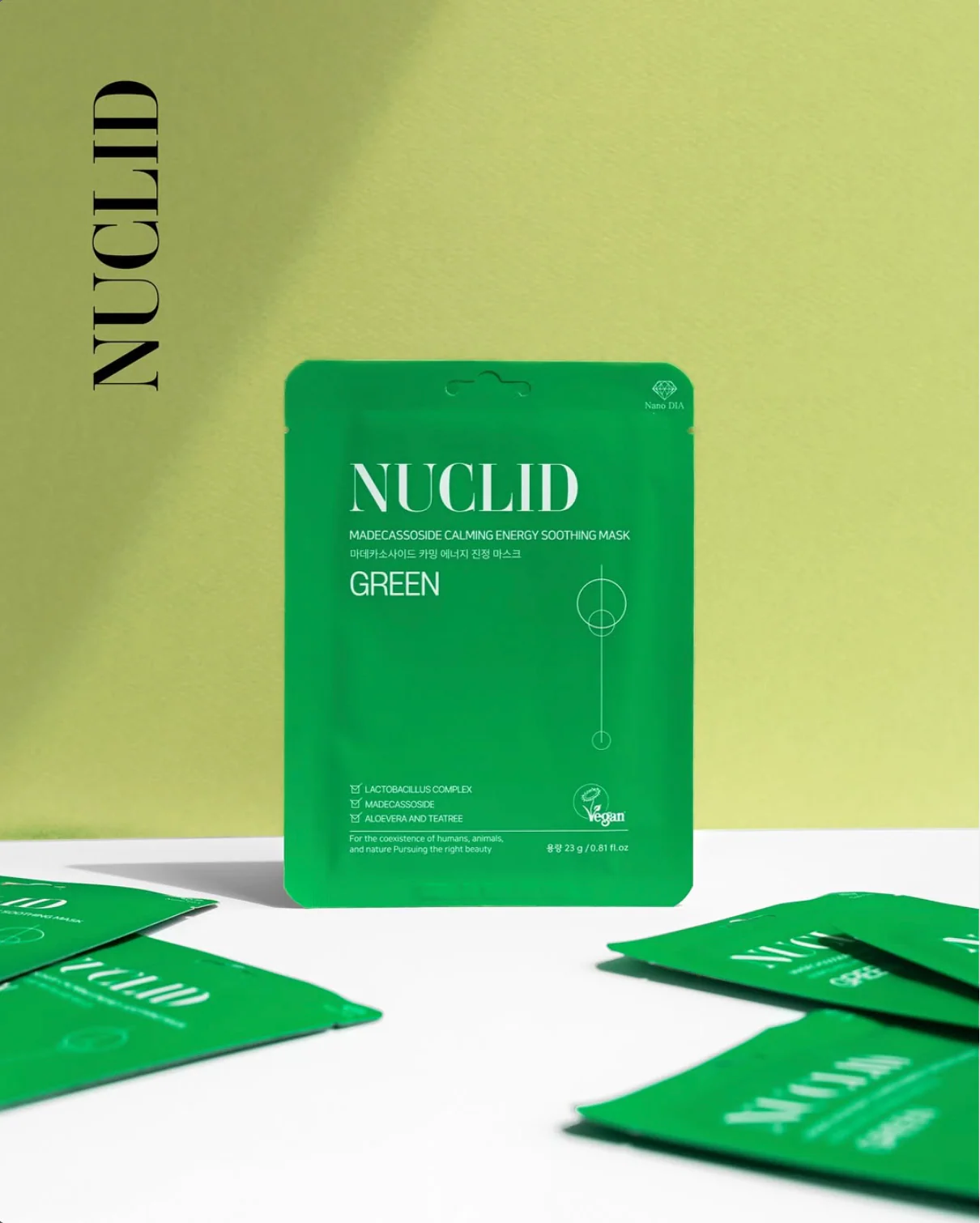 NUCLID Madecassoside Calming Energy Soothing Mask - Image 2