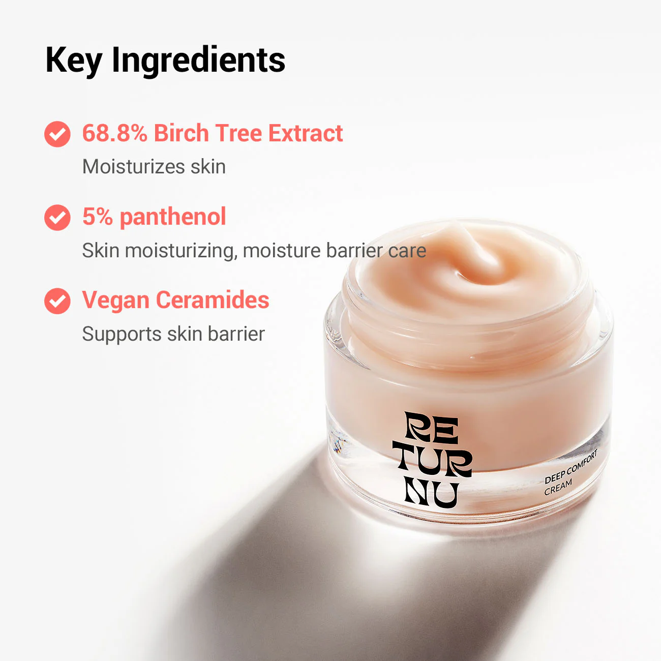 RETURNU Deep Comfort Cream (50ml) - Image 3