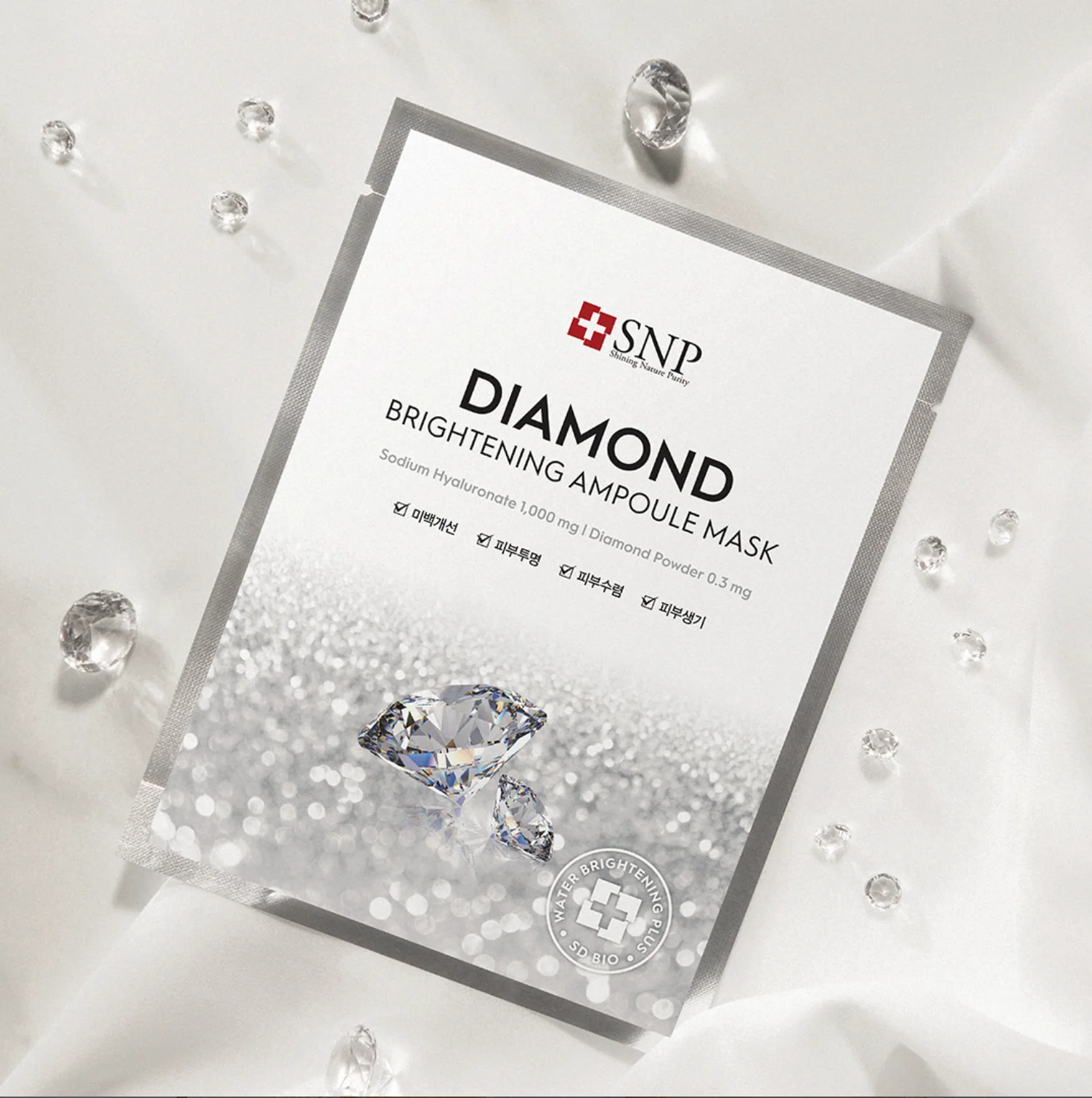 SNP Diamond Shining Moisture Ampoule Mask - Image 2