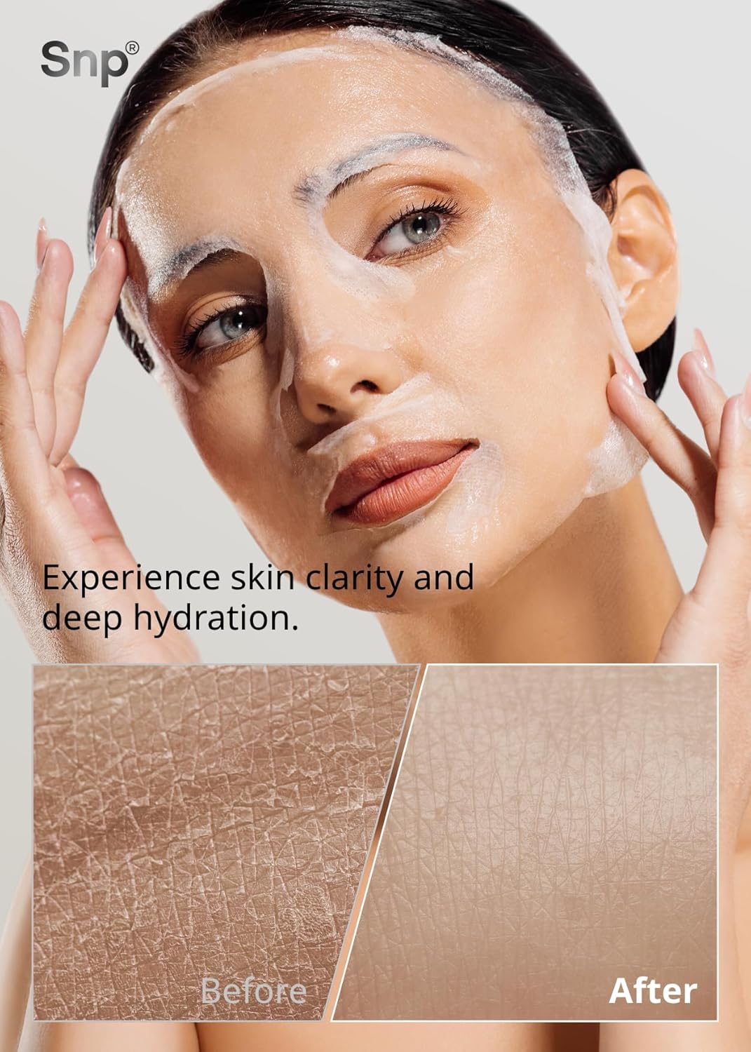 SNP Diamond Shining Moisture Ampoule Mask - Image 3