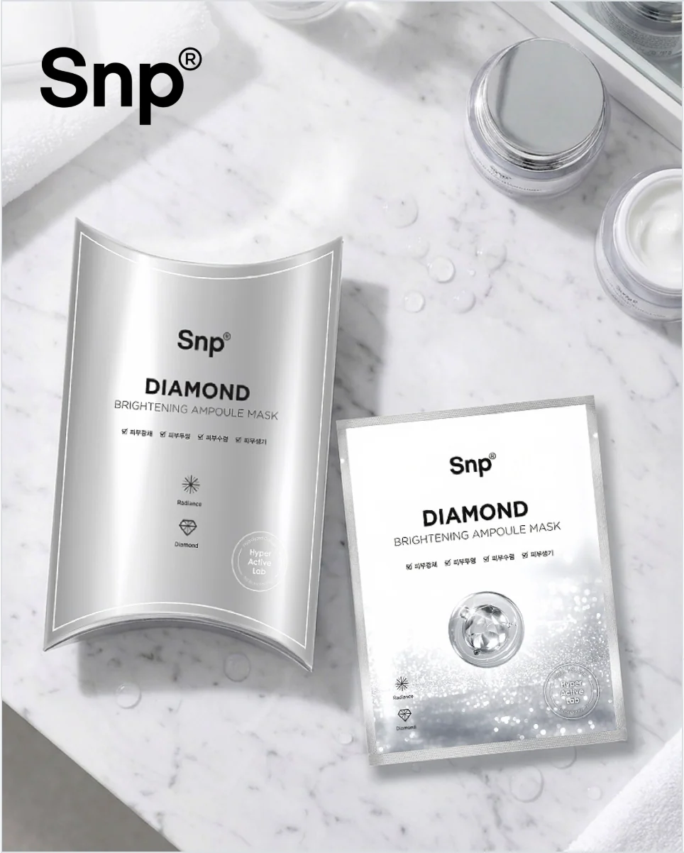 SNP Diamond Shining Moisture Ampoule Mask - Image 9